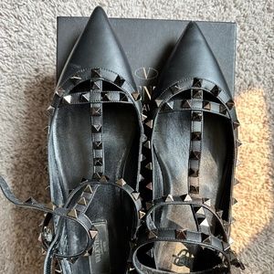 Valentino Rockstud Flat Nior Size 41
